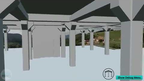 Augmented Reality - Simulation in Unreal Engine: Structural BIM - Revit to UE4 (ARCore Android)