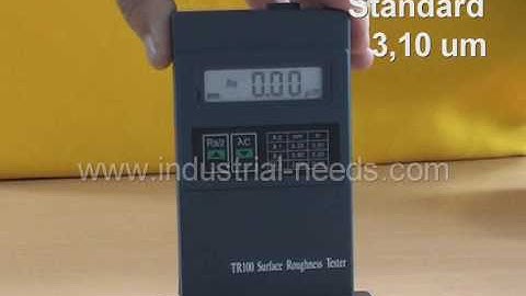 How can I calibrate a Roughness tester?