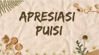 l1l TUGAS APRESIASI PUISI ll MATKUL APRESIASI PUISI ll  UNRI PBSI-2022 C