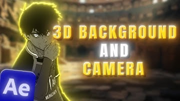 3D Background And Camera Movement Tutorial | After Effects
