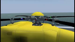 H145 rotorhead kinematics Flightgear flight simulator