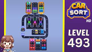 Car Sort Level 493 Solution Walkthrough Update