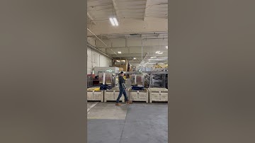 Automated lemon 🍋 bin filler @packlinetech #agriculturetechnology #highspeed #automatic