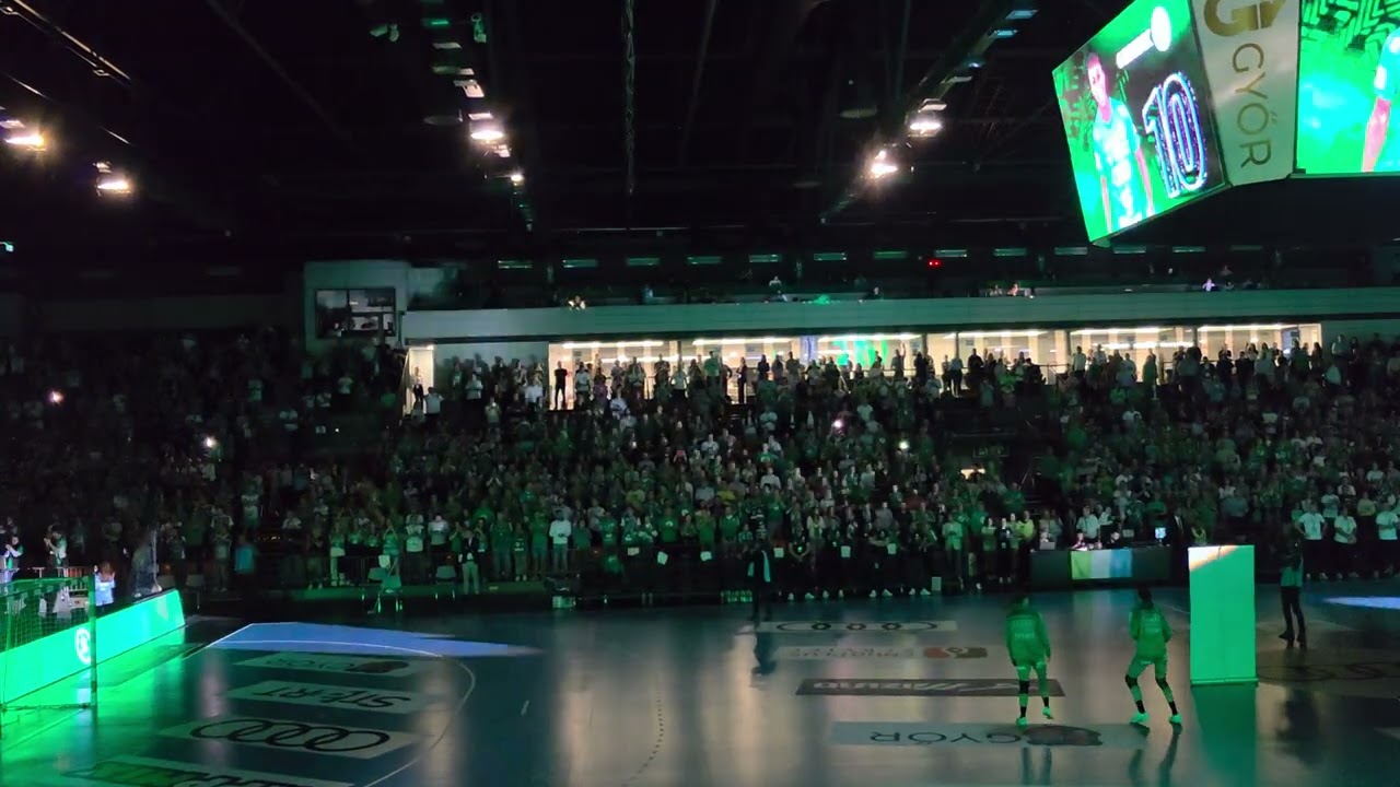 Győri AUDI ETO KC - Ferencváros bajnoki mérkőzés felvezető műsor 2024/25