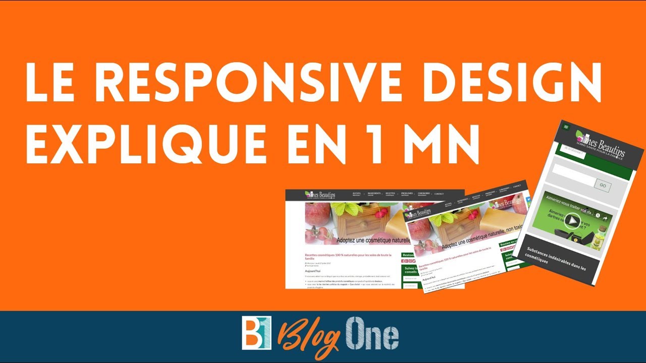 LE RESPONSIVE DESIGN EXPLIQUE EN 1 MN - YouTube