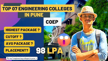 Top 7 Engineering Colleges in Pune 😍 | Top Engineering Colleges | Highest Package 🤑 | #topcolleges