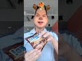 ASMR EATING Delicious Yummy Sweet Loaded Nutty Choco filled Snack🍫🍫🍫 #asmrsounds #asmreating #shorts