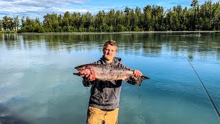 Eklutna Tailrace King salmon fishing