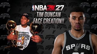 Details Best Tim Duncan Face Creation NBA 2K27! (2kFace tutorial) Update