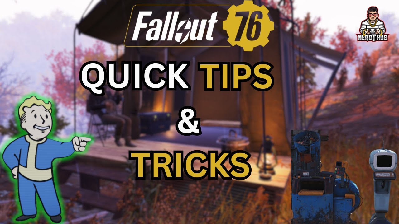 Fallout 76 Me Fallout 76: Quick Tips That Helped Me - YouTube