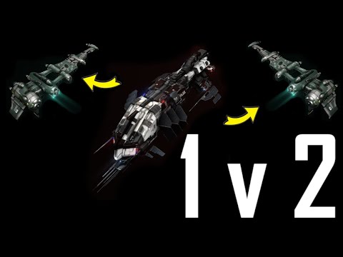 EVE Online Solo PvP - 1 v 2 - Thrasher Fleet Issue vs 2 Catalysts