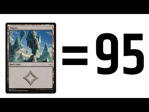 Commander Deck With 95 Wastes