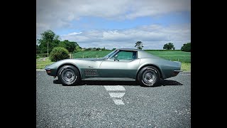 1972 CORVETTE STINGRAY C3