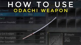 Like a Dragon Ishin How to Use Odachi Weapon