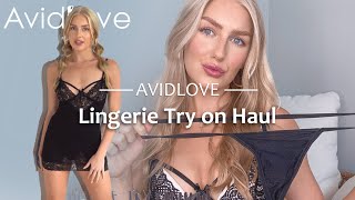 Lingerie and Sexy Pajama Try on Haul | Avidlove ft. Lexi Nicole