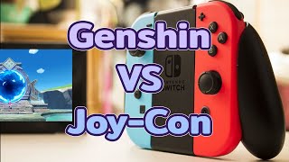 เกมยากขึ้นเมื่อคุณเล่นด้วย Joy Con - ตัดจากไลฟ์ [Genshin impact]