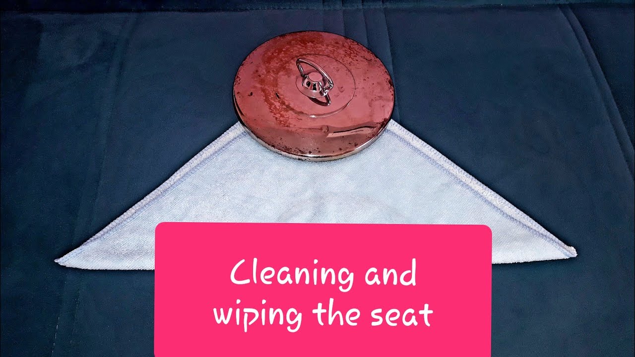 tencere kapagi ile super otesi koltuk silme yontemi cleaning and wiping the seat youtube
