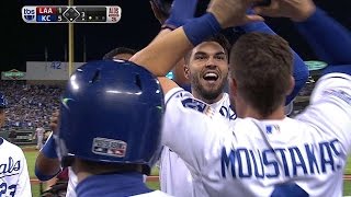 Hosmer pads lead with two-run home run