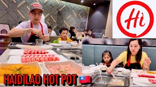 Famous Haidilao Hot Pot in Taiwan