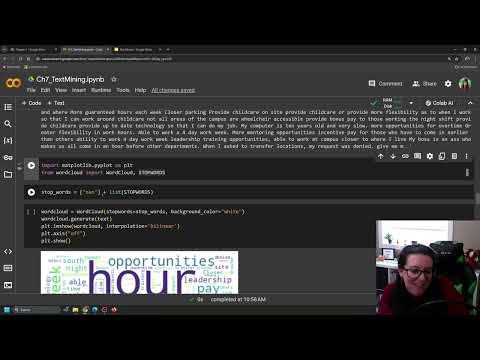 Text Mining in Python - Open Ended Survey Questions