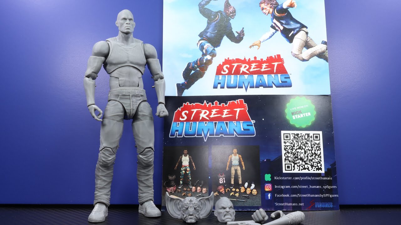 Street Humans 112 Scale Action Figures ELAGO by Shartimus Prime Live