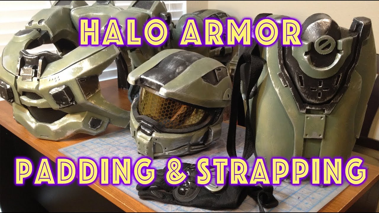 Strapping & Padding Your Halo Armor - YouTube