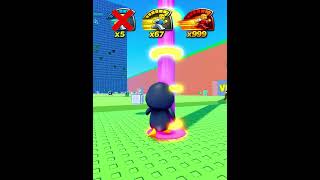 HACKER TSUNAMI vs GUGUGAGA Penguin 🌊🐧 Can I Survive? #roblox #rblx #robloxshorts #brainrot