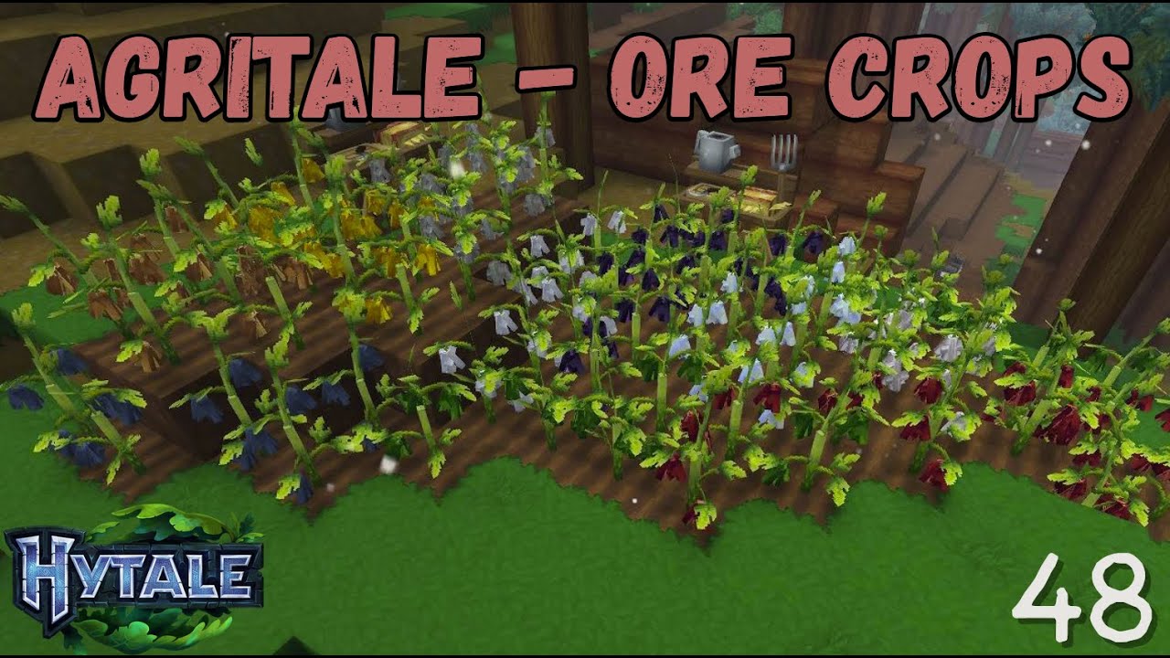 Hytale Mod Showcase: AgriTale - Ore Crops
