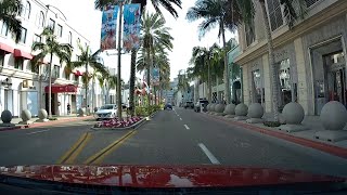 Driving Through Beverly Hills | Santa Monica Blvd & Rodeo Drive