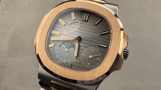 Patek Philippe 5712 Nautilus Moonphase Two Tone 5712GR-001 Patek Philippe Watch Review