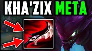 How to Play KHA'ZIX & CARRY + Best Build/Runes (#1 JUNGLE CHAMPION) - Season 13 League of Legends