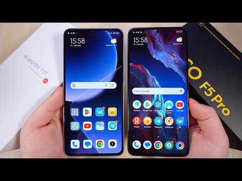 XIAOMI 13T vs POCO F5 PRO – Выбираем Лучший Смартфон Xiaomi до 50.000 РУБЛЕЙ! Большое СРАВНЕНИЕ