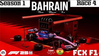 Season 1 Race #4 BAHRAIN GP |FCX F1 GAMING| F1 2025