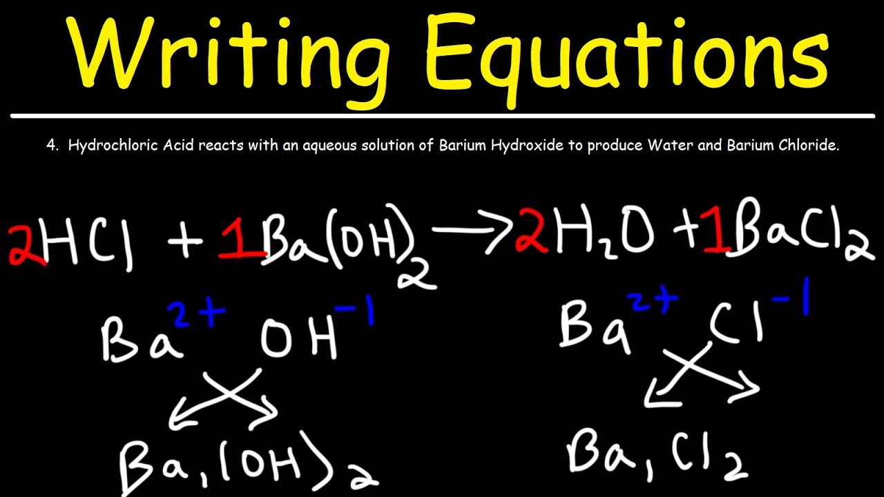 how-to-write-chemical-equations-from-word-descriptions-youtube