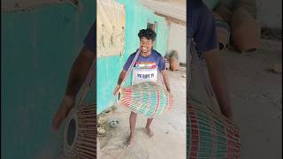 Mridanga Khol Super Hit Sound 🔥 | Jitesh Playing Khol 🥁|#Mridanga #Khol #Odisha #Kirtan #Shorts