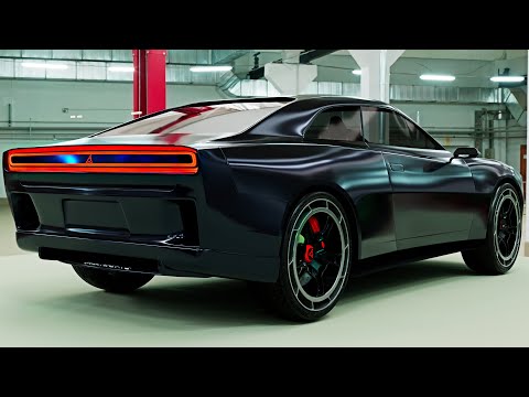 2024 Dodge Charger Daytona SRT - Electric MUSCLE Car - Exterior and Interior 4K