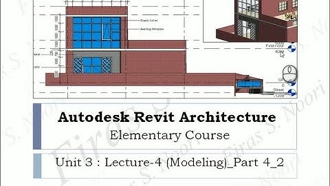 Revit Architecture_Unit 3_ Lec 4_Modeling_Part 4_2_Curtain Wall System Example