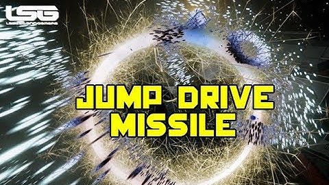 Jump Drive RC Missile BYE BYE !! - Space Engineers