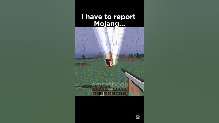 I have to report Mojang... #shorts