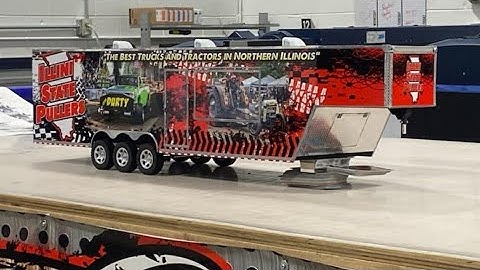 Custom Rc Trailer *Build* 1/10 scale enclosed gooseneck rc trailer replica