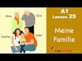 Learn German | Family | Meine Familie | German for beginners | A1 - Lesson 25