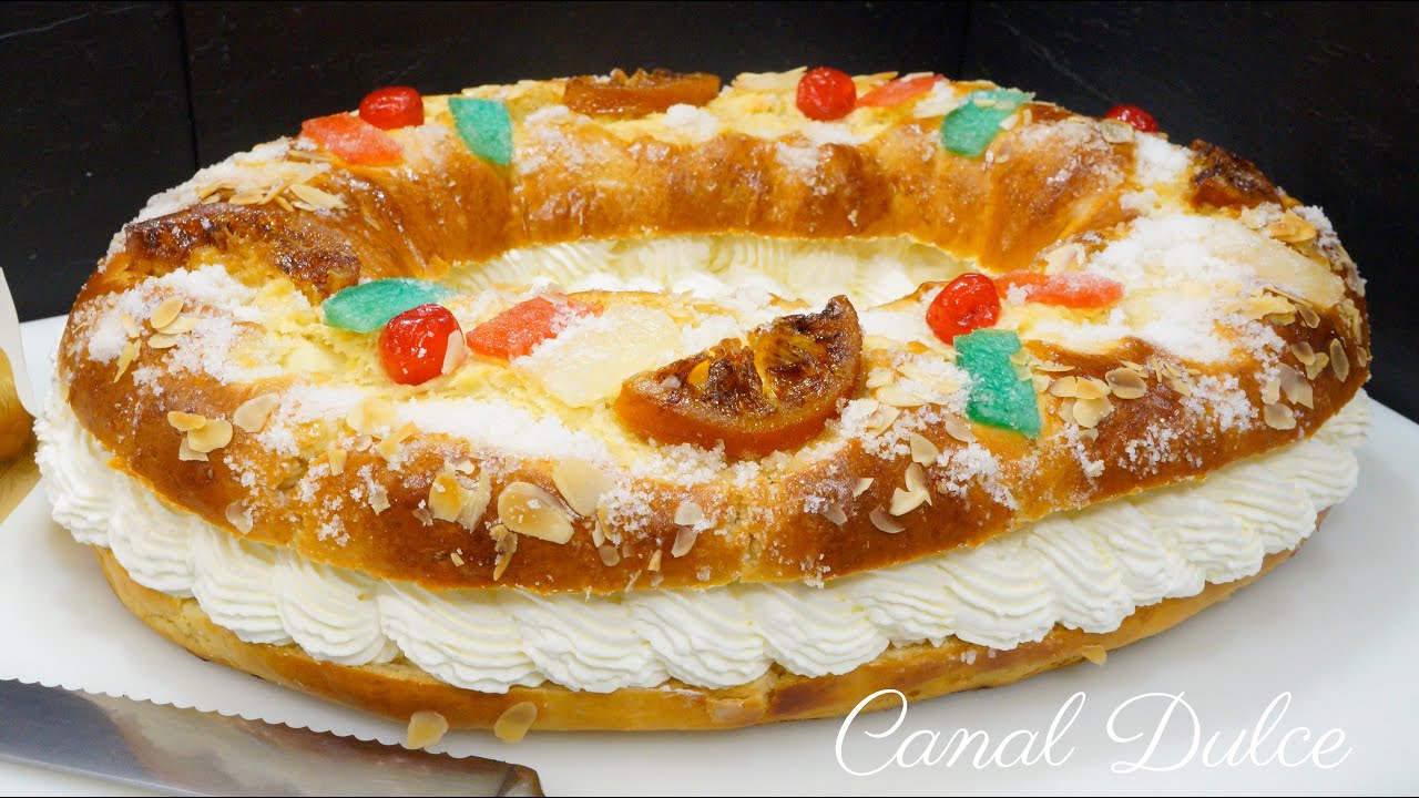 ROSCÓN de Reyes CON HARINA NORMAL sin MASA MADRE ¡¡¡Triunfo seguro!!!