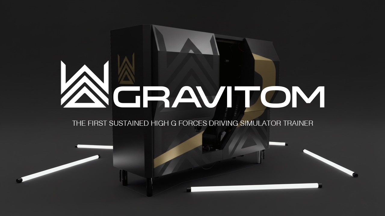 Gravitom. The first ever high sustained G forces driving rig