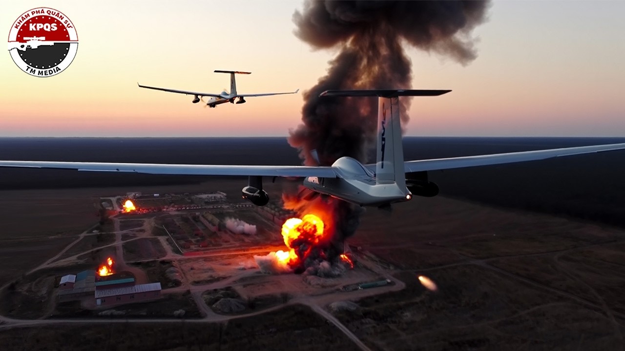 Chấn động! Ukraine Tấn Công Nhà Máy Tên Lửa Kupol Của Nga Cách Xa Tới 1.300 km