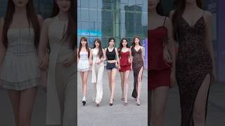 Beautiful Chinese Girls Street Fashion Outfits Style