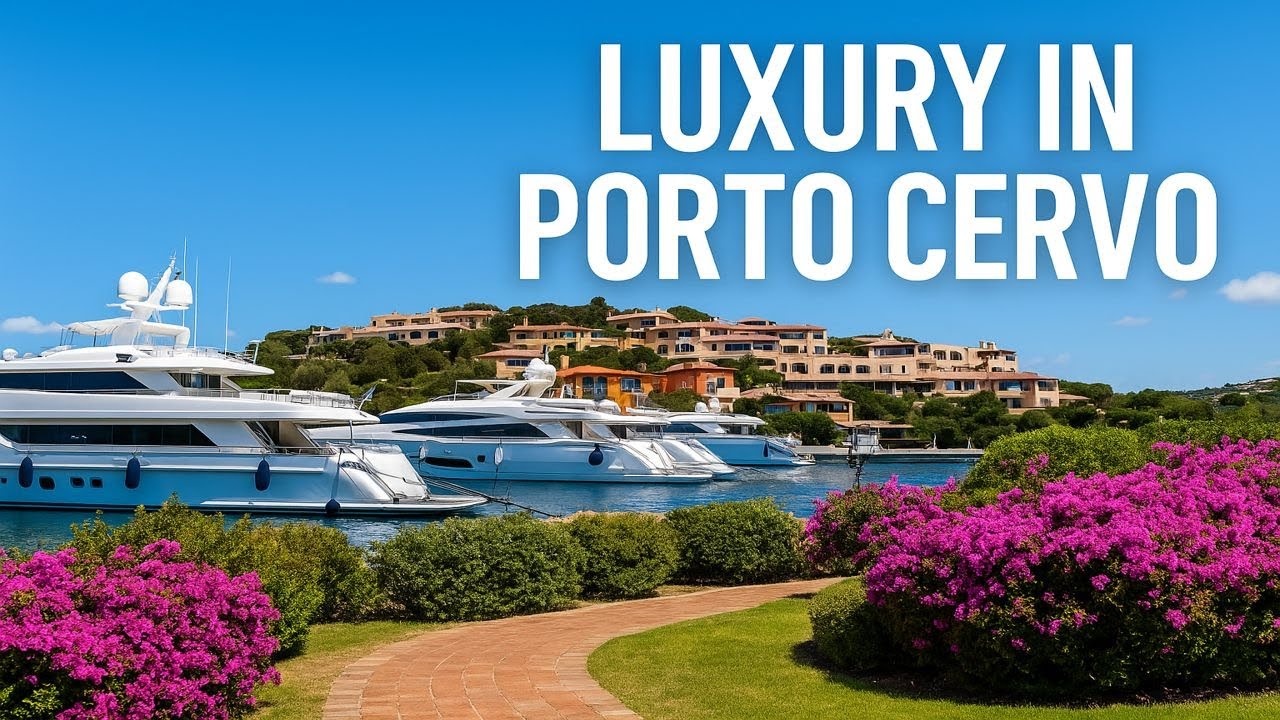 Porto Cervo, Sardinia 2025 🌴 | Walking Through Luxury Paradise 🇮🇹