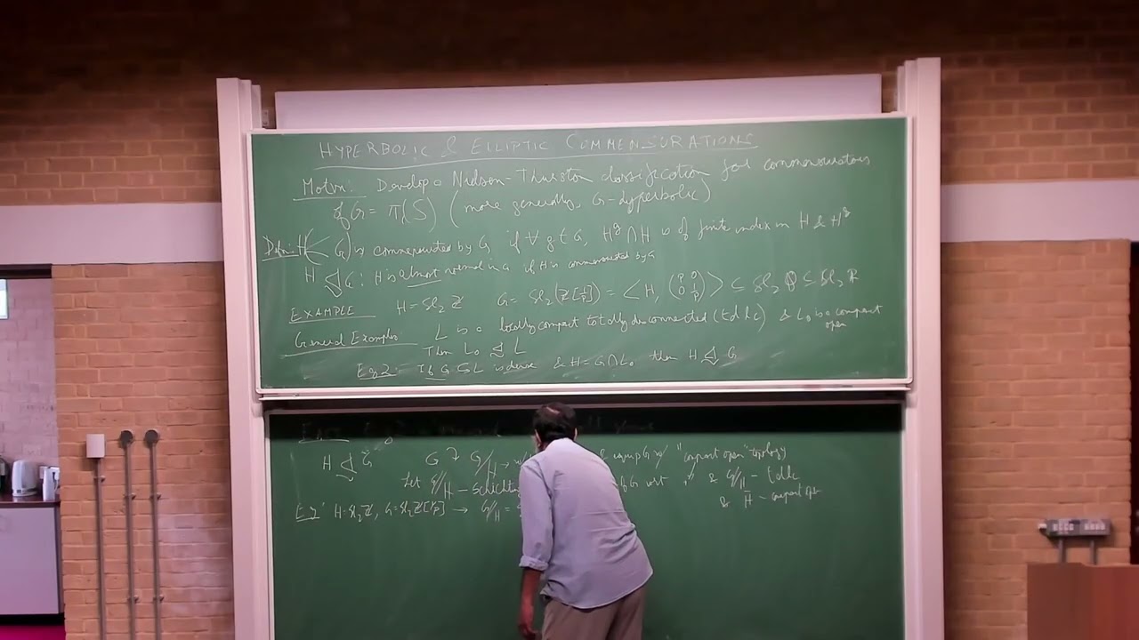 Hyperbolic and elliptic commensurations