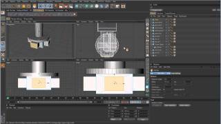 Cinema 4D Tutorial -Minigun Part 3 - Wrapping up the modeling