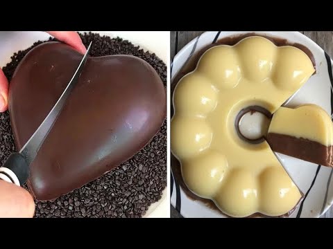 Pastel De Chocolate Hecho Con Amor | Como Hacer Un Pastel De San VALENTIN ♥