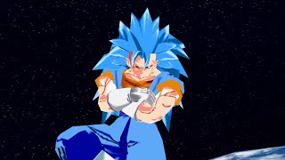 DBZ TTT Mod Vegetto ssj3 blue 2022